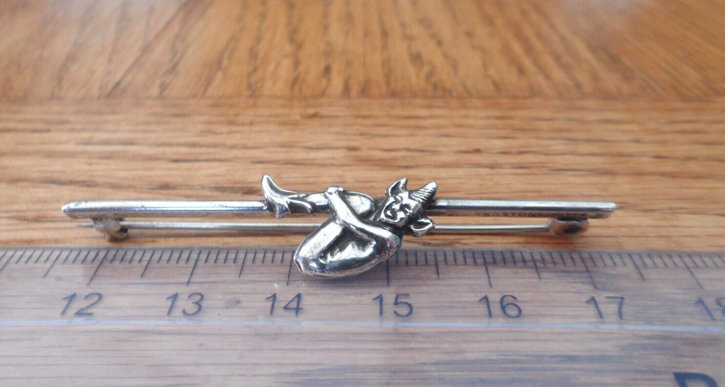 LANGSTONE SILVER BERNARD INSTONE PIXIE IMP STERLI… - image 3