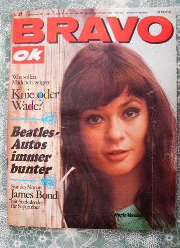 BRAVO N° 37 4. September 1967 Marie Versini James Bond usw. K15-B27