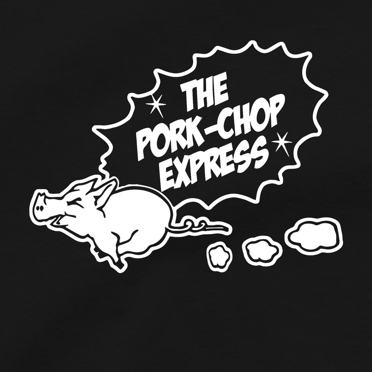 トップス PORK CHOP EASY P RIDER TEE/BLACK PORKCHOP GARAGE SUPPLY