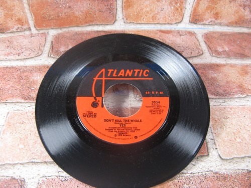 Yes - Don'T Kill The Whale / Release, Release On Atlantic 45 7" Vinyl - Imagen 2 de 3