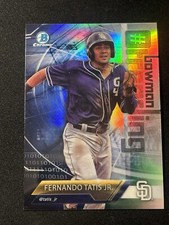2018 Bowman Chrome Fernando Tatis Jr Bowman Trending Rookie Card RC SP Insert 
