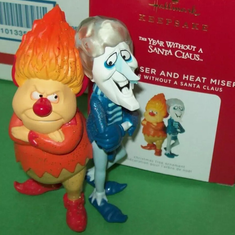 2021 Snow Miser and Heat Miser Hallmark Ornament The Year Without A