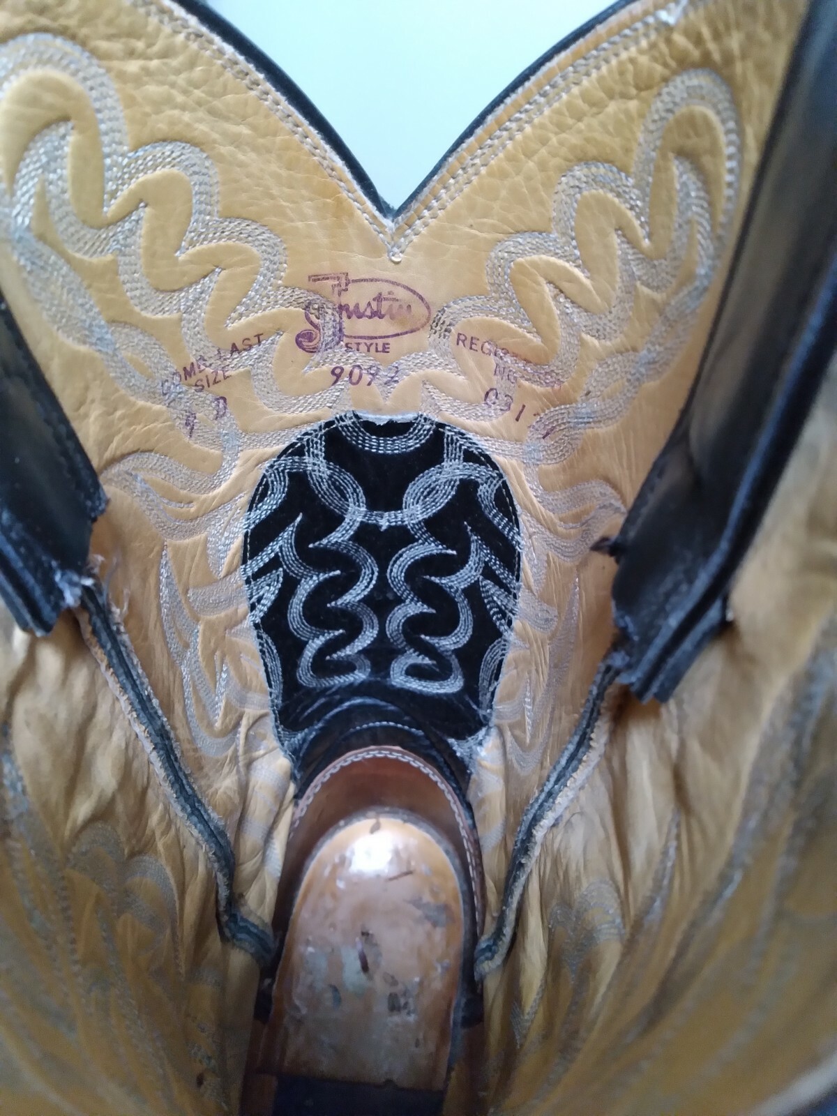 Black Cherry Lizard Skin Western Boots main image 0