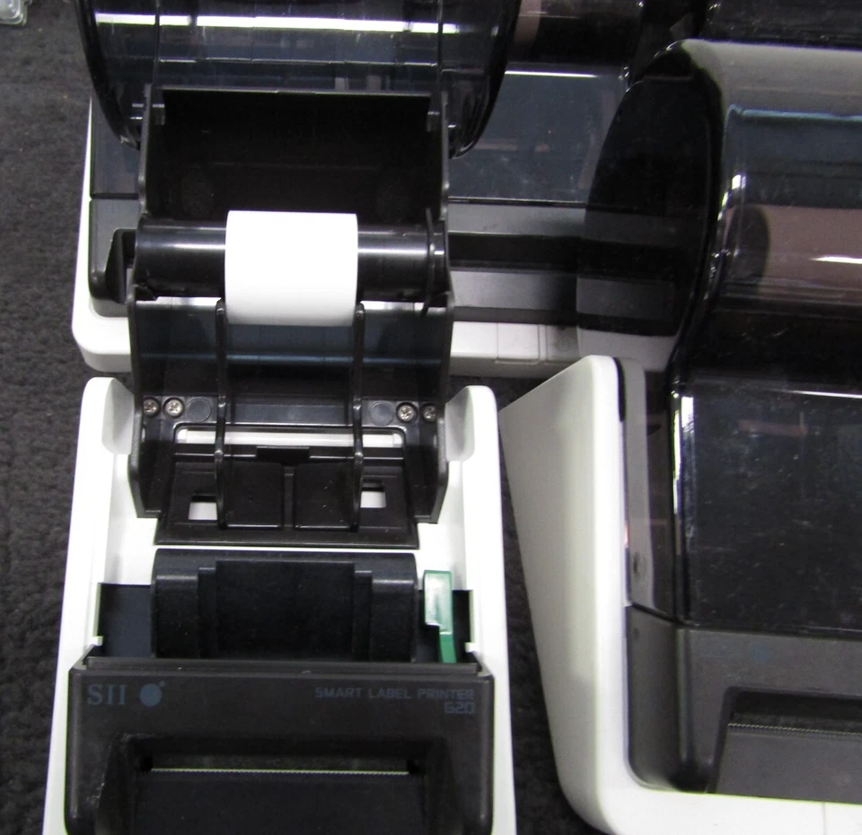 LOT OF 5 Seiko SII SLP 620 Smart Thermal Label Printer - Image 2 of 4