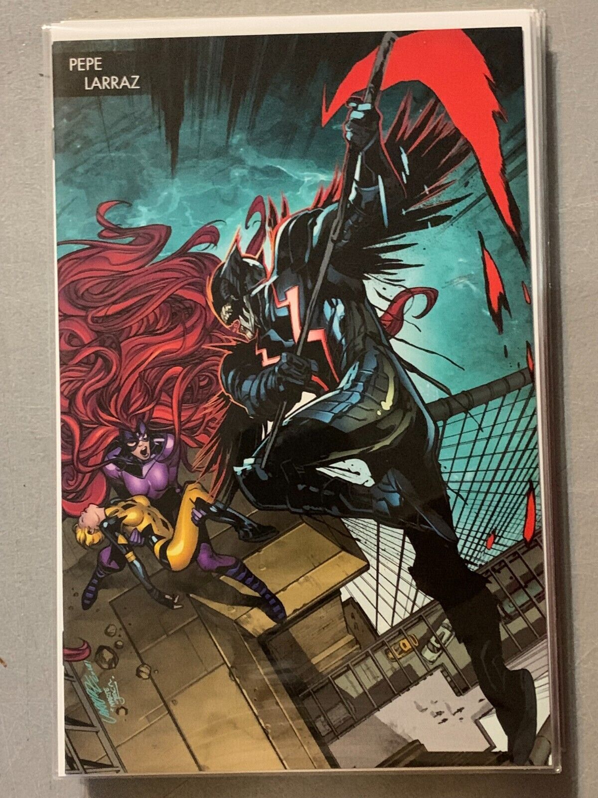 DEATH OF THE INHUMANS #4 NM LARRAZ YOUNG GUNS VARIANT - MARVEL 2018