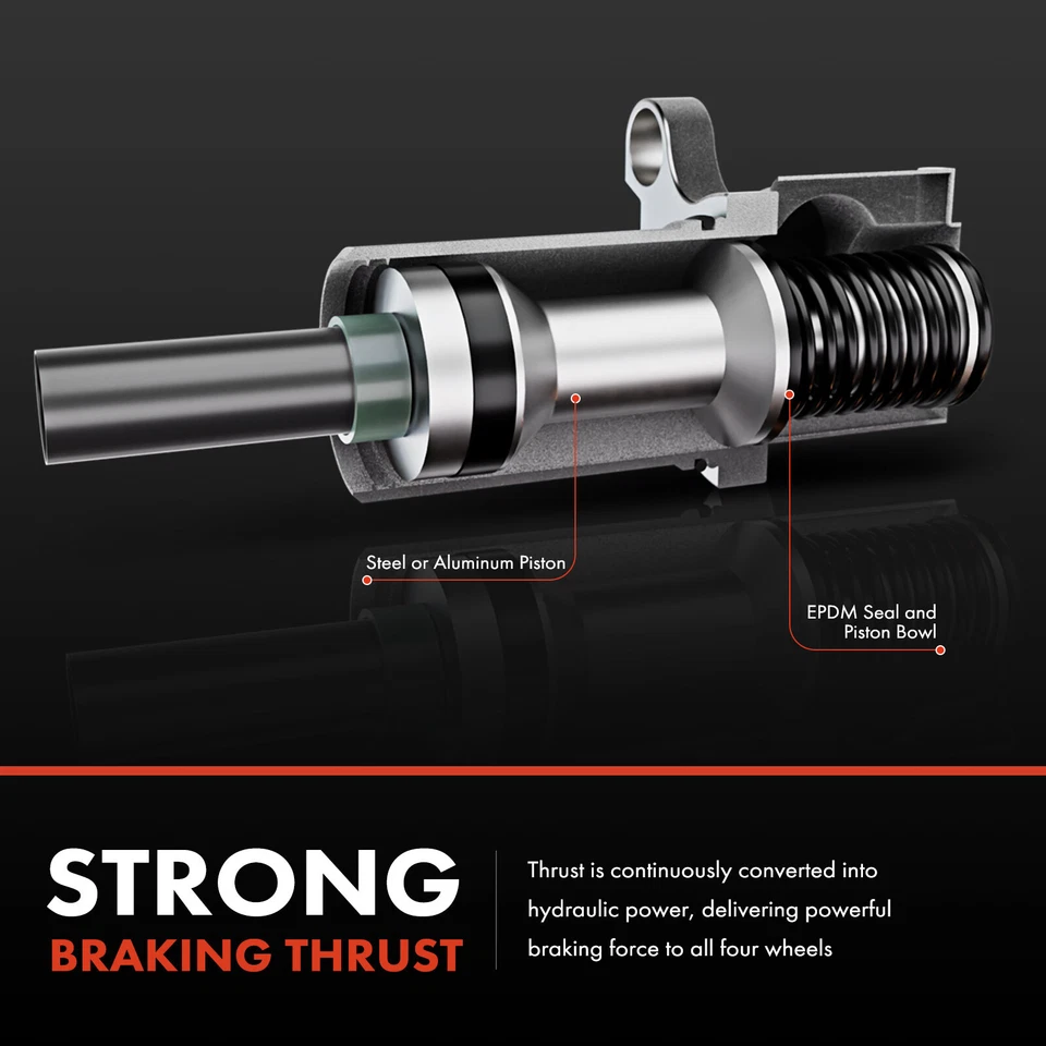 Cilindro maestro de freno con depósito para Ford F2 F3 P-350 48-66 Mercedes-Benz 600 Foto 4 de 4