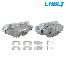 LABLT 2× Disc Brake Calipers w/ Bracket For Ford Mustang 2003 2004 Front LH&RH
