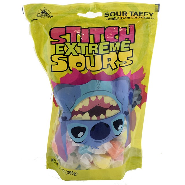 New Disney Parks Goofy's Candy Company Stitch Extreme Sours Sour Taffy