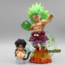 16cm Broli 7cm Baby Broly PVC Figure Model Statue Collectible Toy Anime Gift