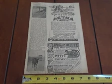 WITTE ENGINE WORKS KEROSENE ORIGINAL 1920 AD