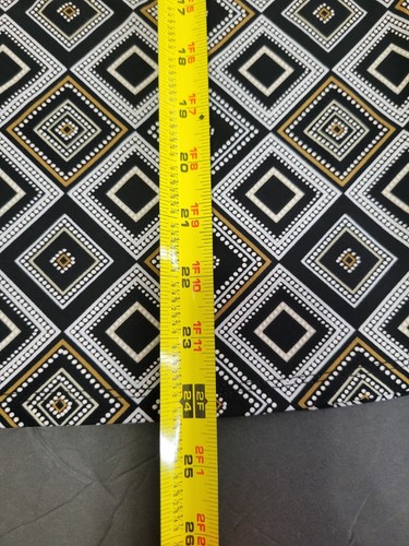 BYDesign Sleeveless Top Black Tan Textured Diamond Print Stretch Womens Large - Picture 12 of 14