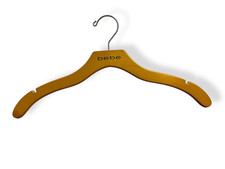 BEBE Vintage Wooden Clothes Hanger  Excellent Condition  