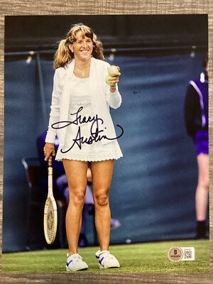 (SSG) Rare TRACY AUSTIN Signed 8X10 ''Tennis Champion'' Photo  - BAS/Beckett COA