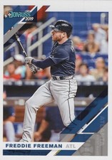 2019 Donruss Baseball Base #175 Freddie Freeman - Atlanta Braves {Box 22 C4}