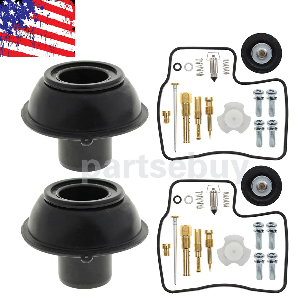 Kit Reparación Carburador Diafragma Émbolo con Aguja para Honda Steed Shadow VLX 400 Foto 2 de 4