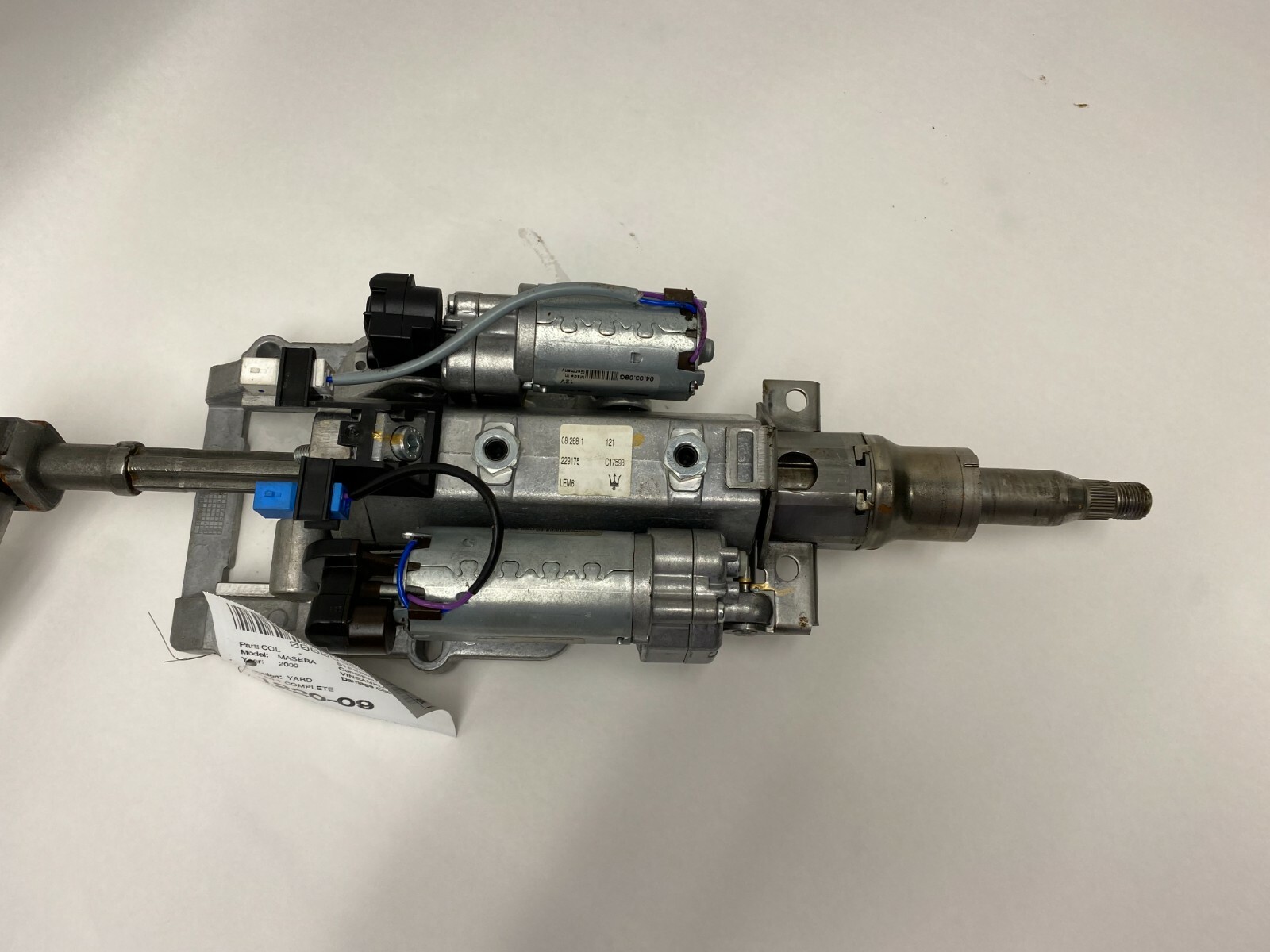 09-16 MASERATI GRANTURISMO M145 4.7L STEERING COLUMN ASSEMBLY OEM 