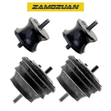 Engine & Trans Mount Set 4PCS. 1997-2003 for BMW 525i 528i 530i 2.5L 2.8L 3.0L