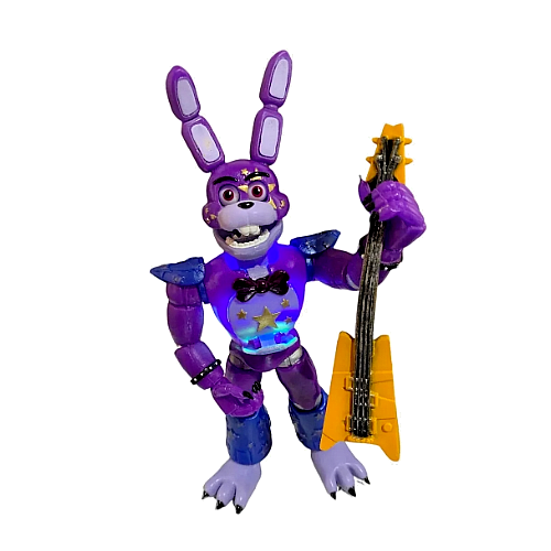 GLAMROCK BONNIE FIGURE 10 FNAF Five Nights At Freddy's SECURITY