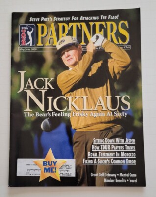 PGA Tour Partners May 2000 Jack Nicklaus Feeling Frisky Again at Sixty