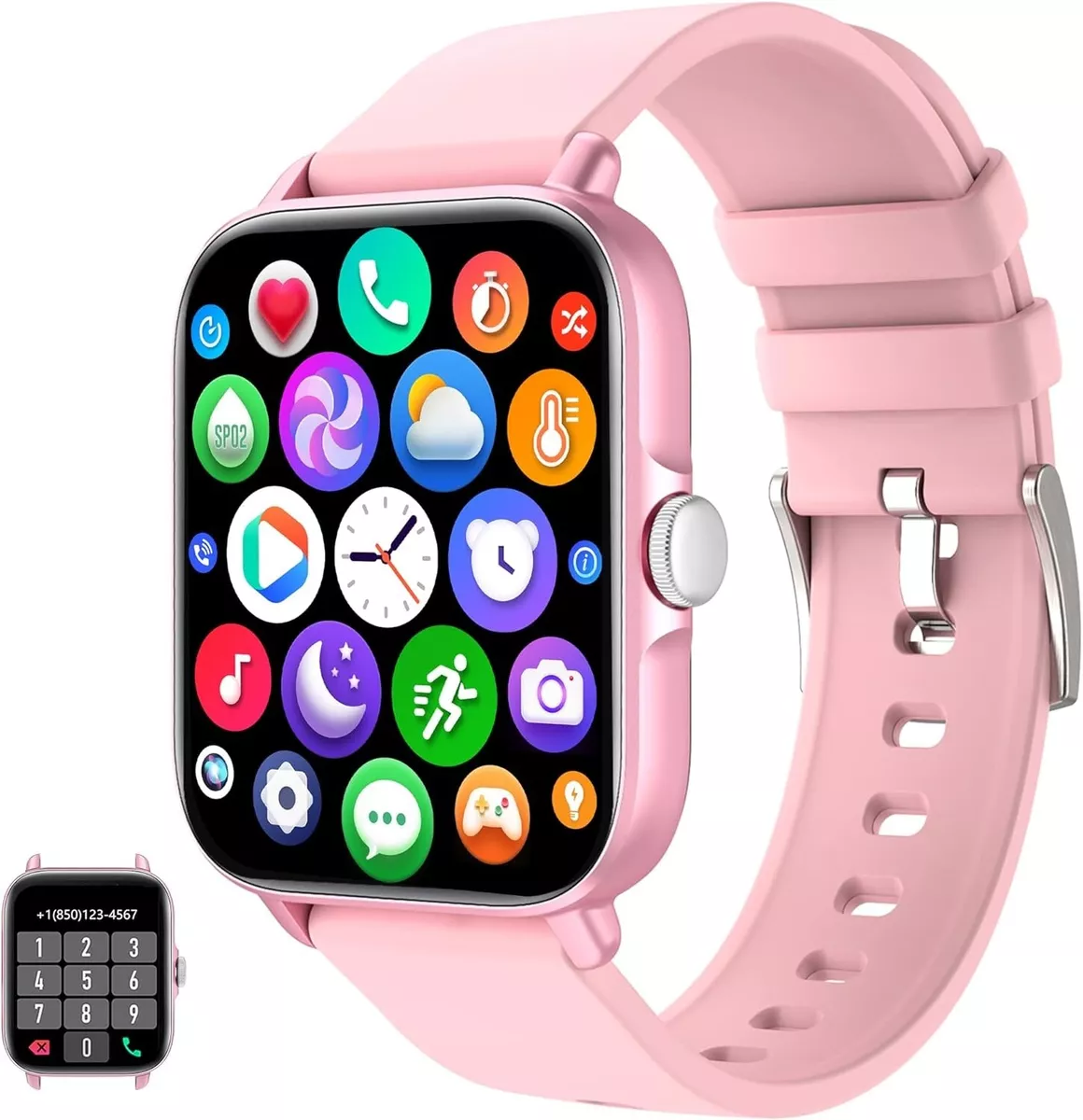 Reloj Inteligente Bluetooth De Mujer Para iPhone Apple y Samsung