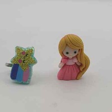 2 Pairs Clip on Earrings for girls, Hypoallergenic handmade cute earrings