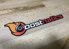 Boostnatics Boost Boosted Turbo Decal Sticker