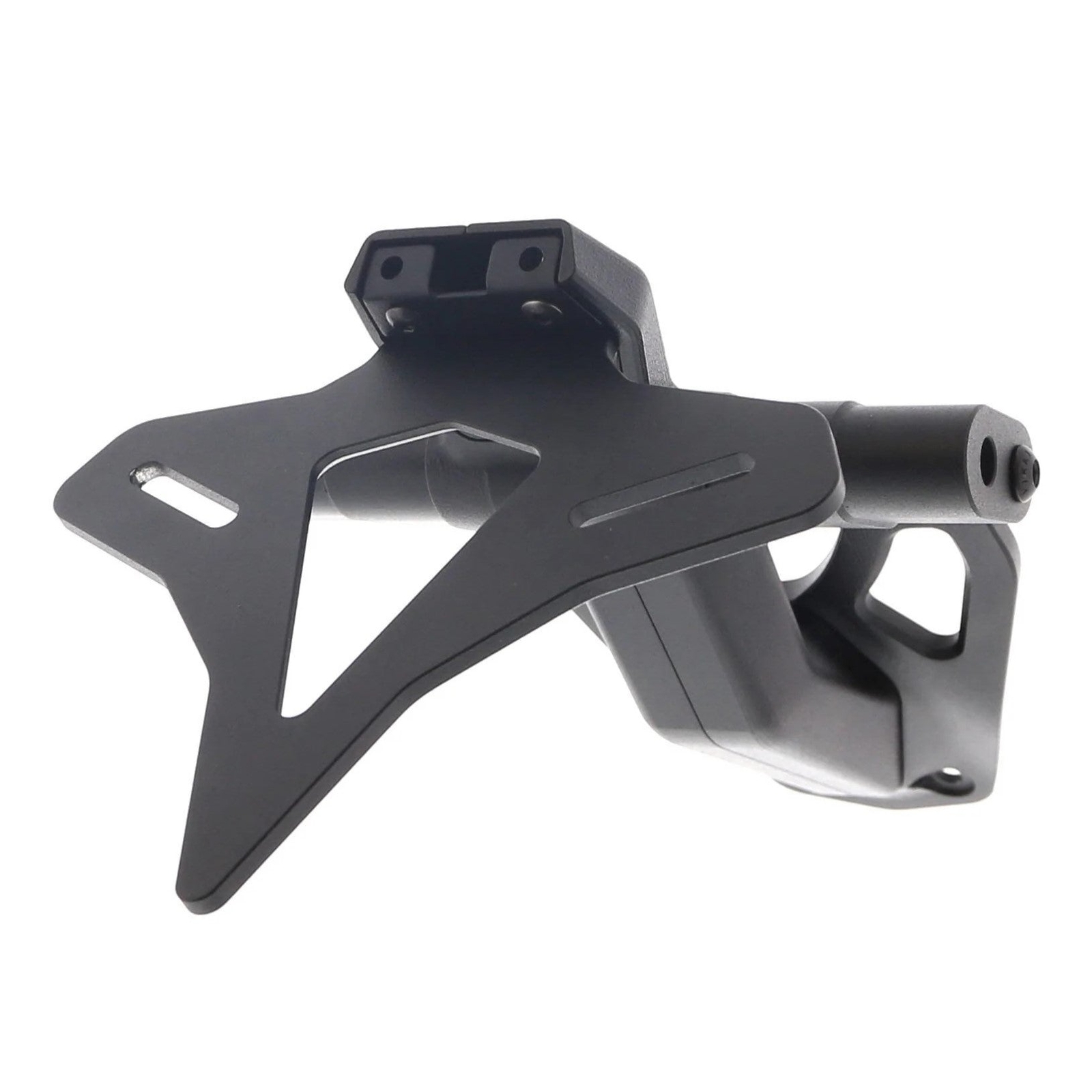 Support de plaque Evotech en aluminium taillé masse pour moto Speed Triple 1200