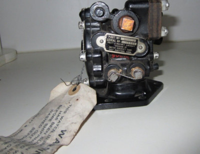 AIRCRAFT ENGINE PART PRATT AND WHITNEY WATER INJECTION REGULATOR P/N 95308J