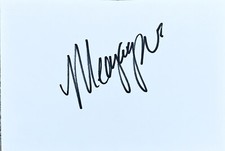 Meagan Good Signed In Person 4x6 Index Card In Top Loader - Authentic