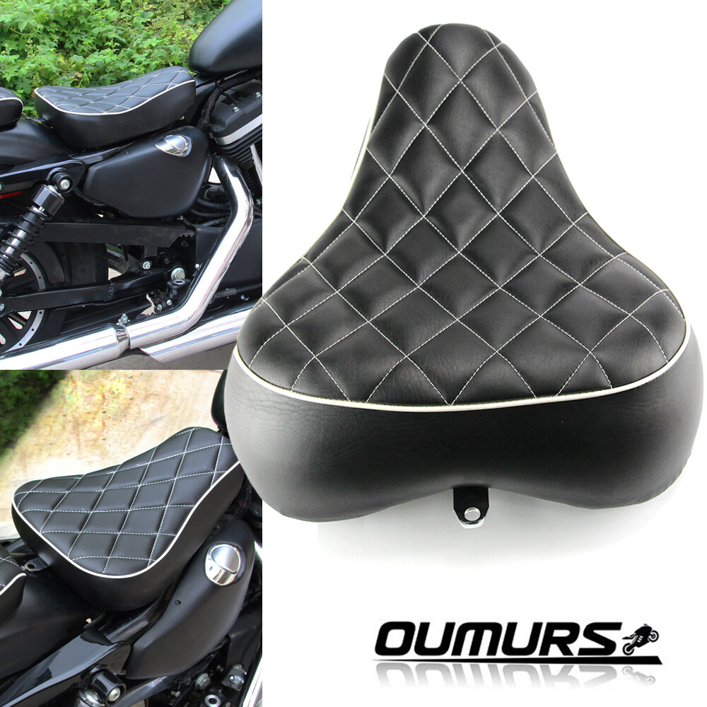 Motorcycle Driver Rider Solo Seat For Harley Sportster 883 1200