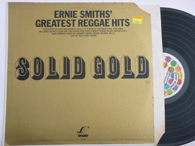 Ernie Smith Smiths' Greatest Reggae Hits Solid Gold Record Vinyl lp Album