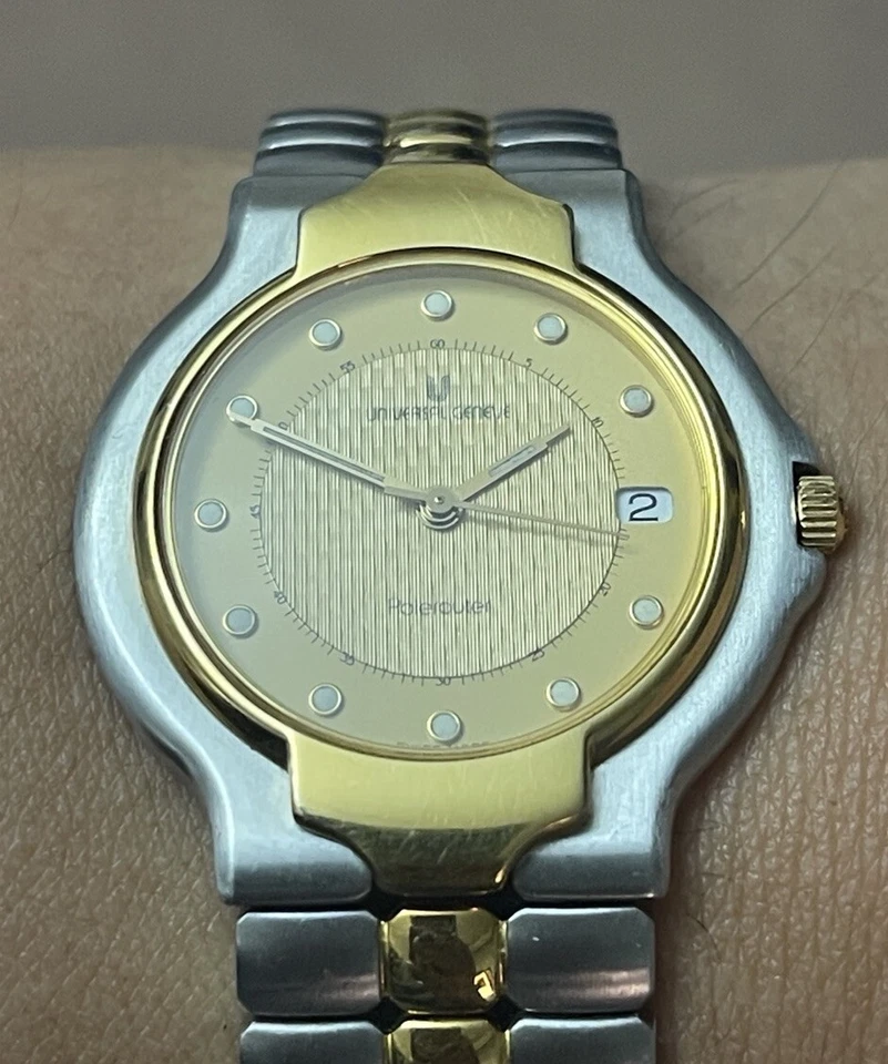 Universal Geneve Polerouter Tamaño Mediano Cuarzo 677.085 Foto 2 de 4