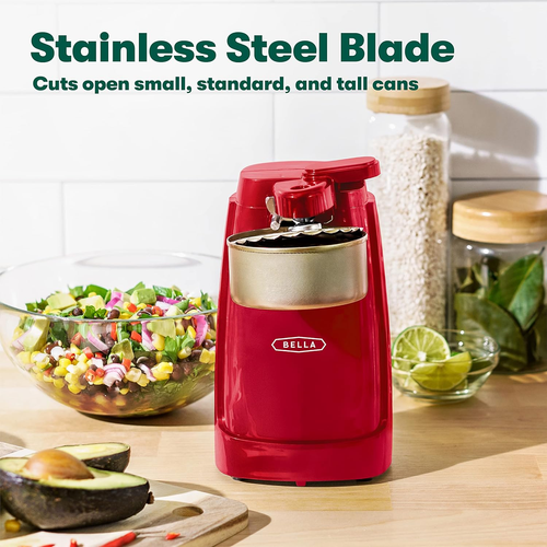 Electric Can Opener and Knife Sharpener, Multifunctional Jar and Bottle Opener w - Picture 3 of 12