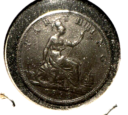Great Britain 1890 farthing KM 753 XF - Picture 2 of 2