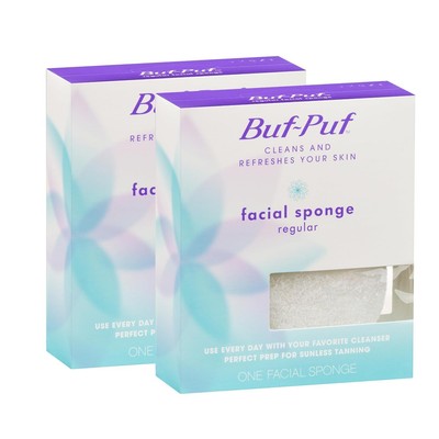 Buf-Puf Facial Sponge, Dermatologist Developed, Removes Deep Down Dirt & Makeup