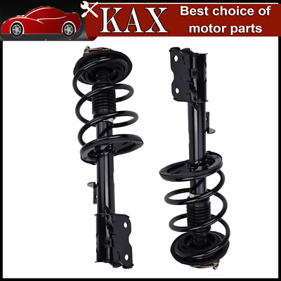 Pair Front Complete Struts & Coil Springs For 2003-2008 Infiniti FX35 FX45