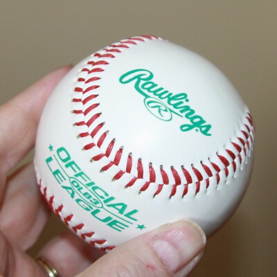 Vintage baseball Rawlings Official League DLB3 National City 9''  5oz