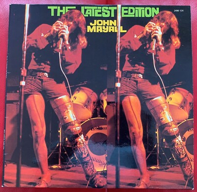 JOHN MAYALL -  THE LATEST EDITION - 1974 LP POLYDOR 2490 124 NM / NM FRENCH REL.