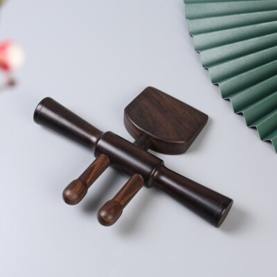 Purple Sandalwood Back Scraping Board Massage  Acupoint Lever to Open Shoulders