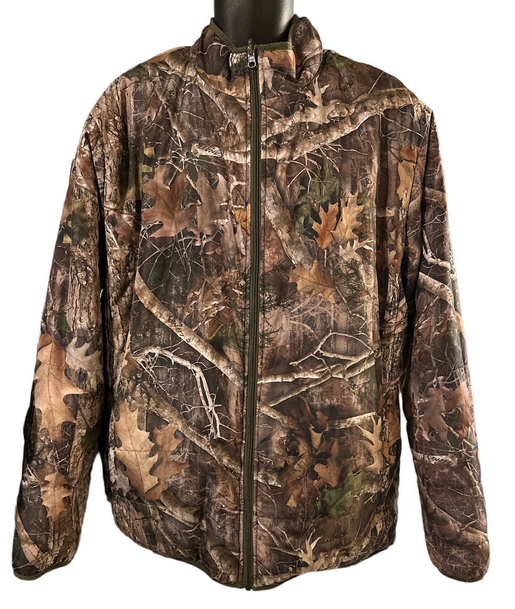 Redhead Hunting Jacket Mens Sz XL Reversible True Timber