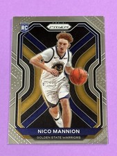 2020-21 Panini Prizm Nico Mannion Rookie #293 Golden State Warriors RC (H)