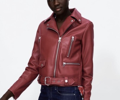 zara maroon jacket