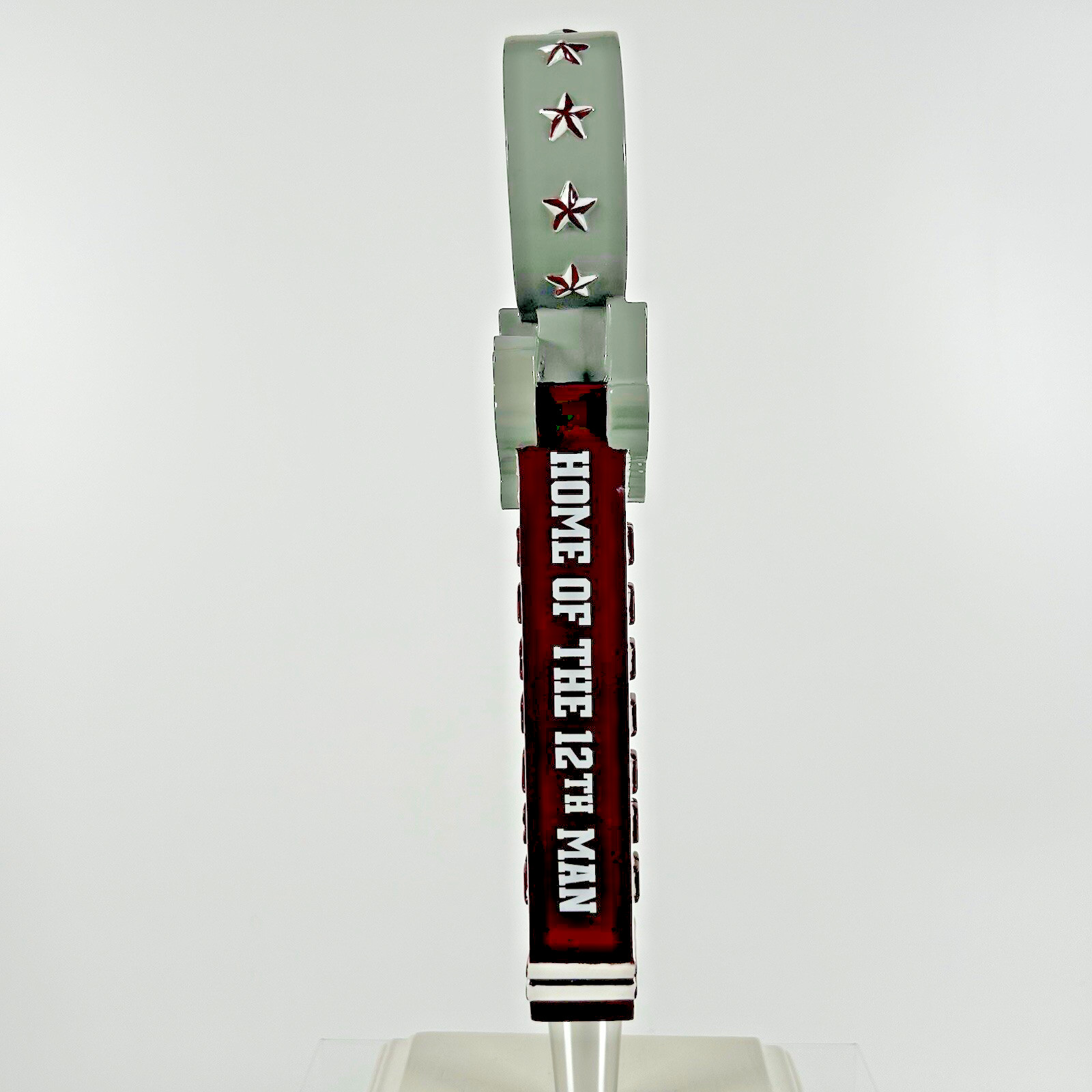 12th Man Lager Karbach Brewing Beer tap handle Texas A&M University Aggies NIB