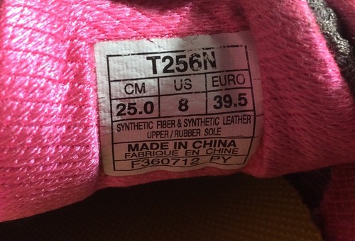 Asics Running GT-2170 grau pink neongrün Wanderschuhe T256N Damen 8 - Bild 5 von 6