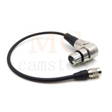 HRS 4pin to xlr 4pin SONY F5/F55 Power Cable 12 in