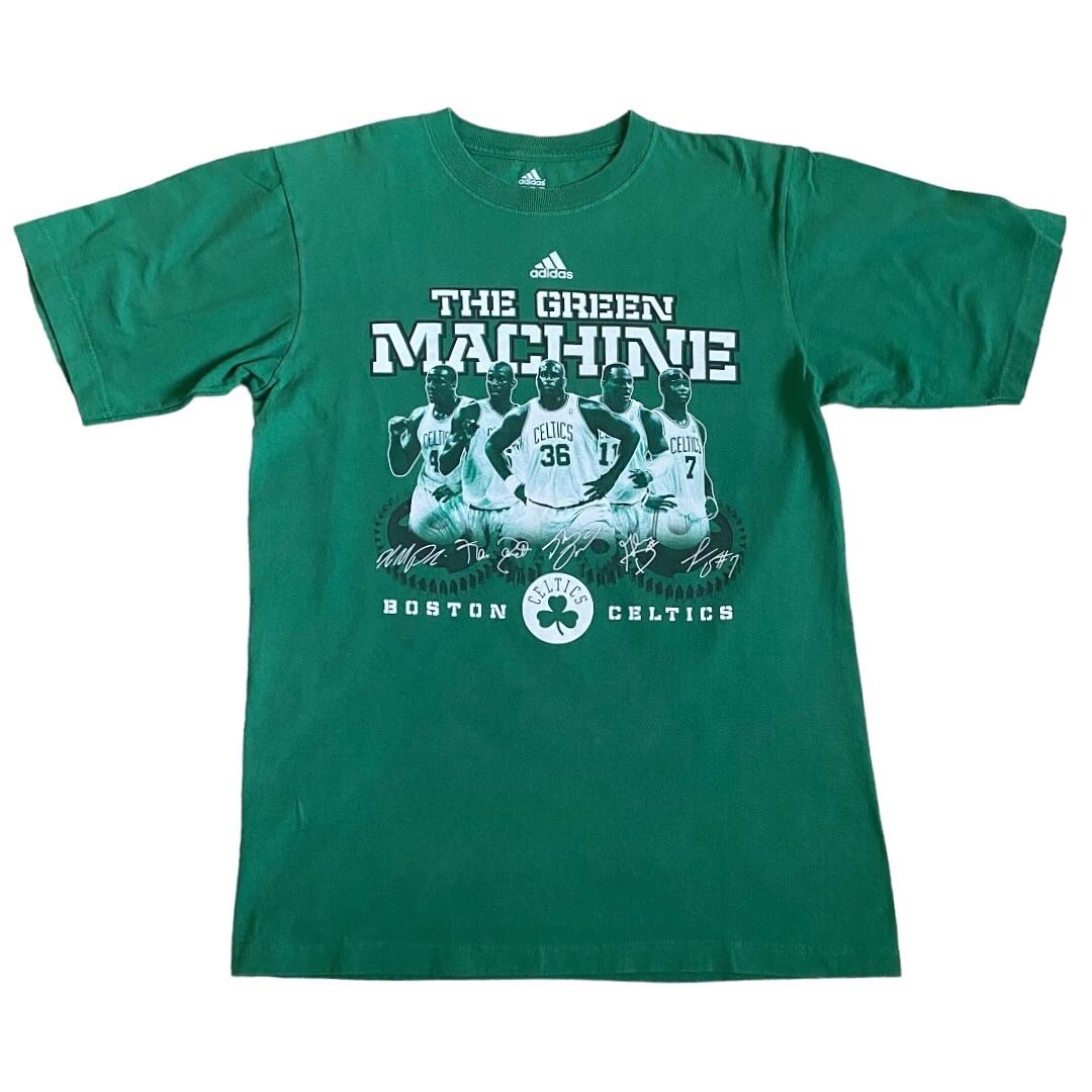 Adidas NBA Boston Celtics 2010 “The Green Machine” Tee Sz M