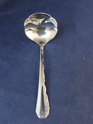 Oneida Stainless Flatware - BELLE ROSE -  Gravy Ladle * COMMUNITY