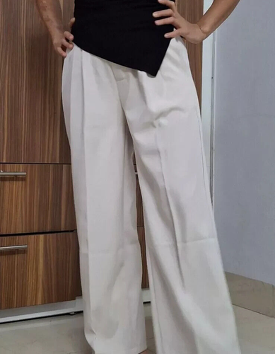 Women's High-Waisted Straight Leg Pants