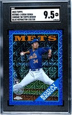 2023 Topps Series 2 Kodai Senga Blue /150 Silver Pack Mojo Rookie RC SGC 9.5