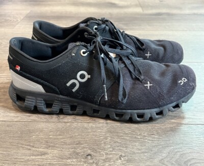 On Cloud Shoes X 3 Black Mens Model 60.98705 Size 9.5 US | eBay